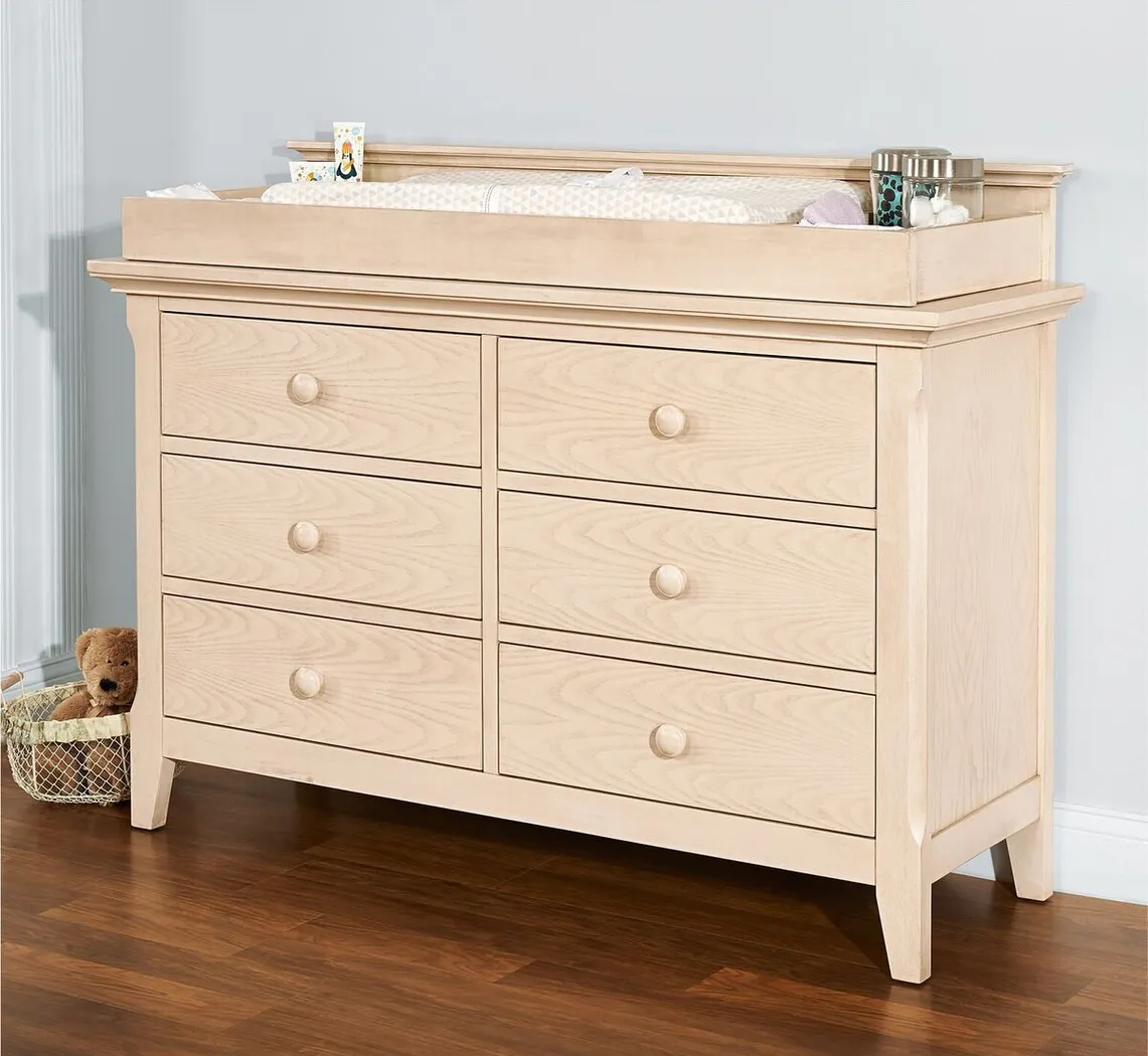 Baby Cache Overland Point Beige Dresser with Changing Topper and Pad - Thumbnail - Image 4