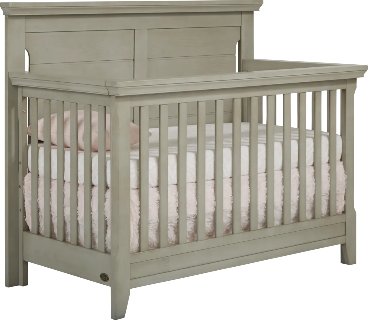 Baby Cache Overland Point Gray Crib - Thumbnail - Image 1