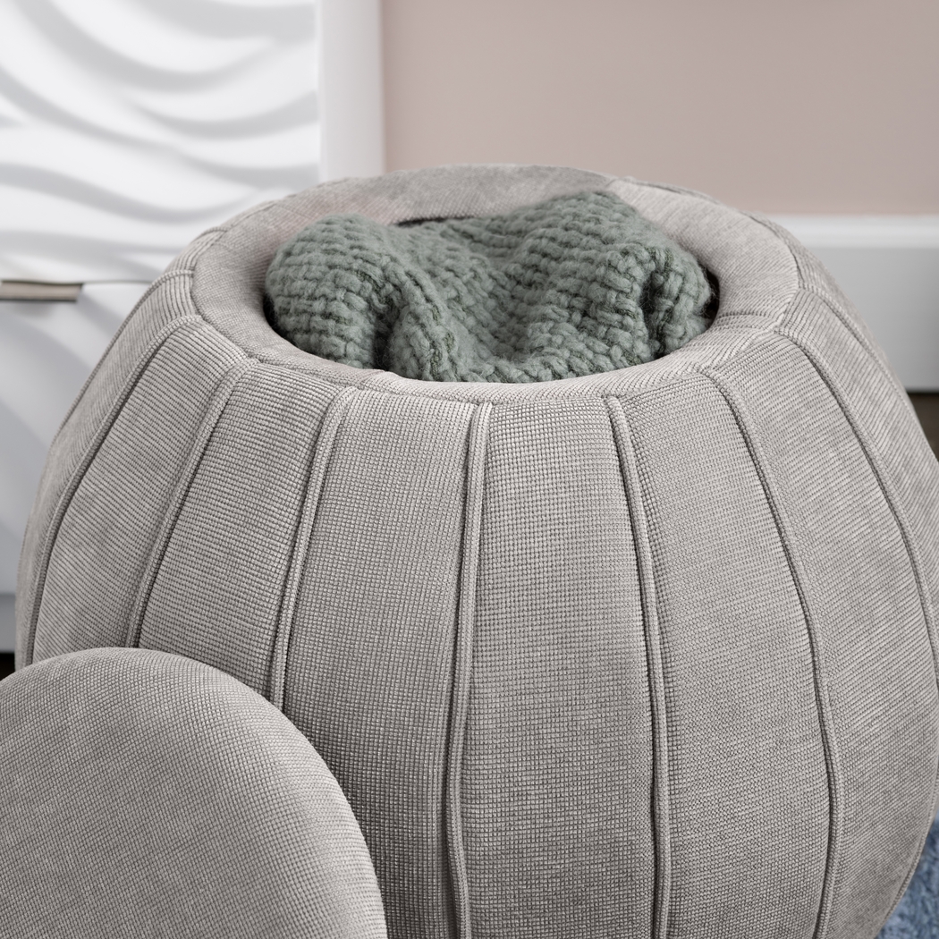 Baccharis Taupe Storage Ottoman - Thumbnail - Image 6
