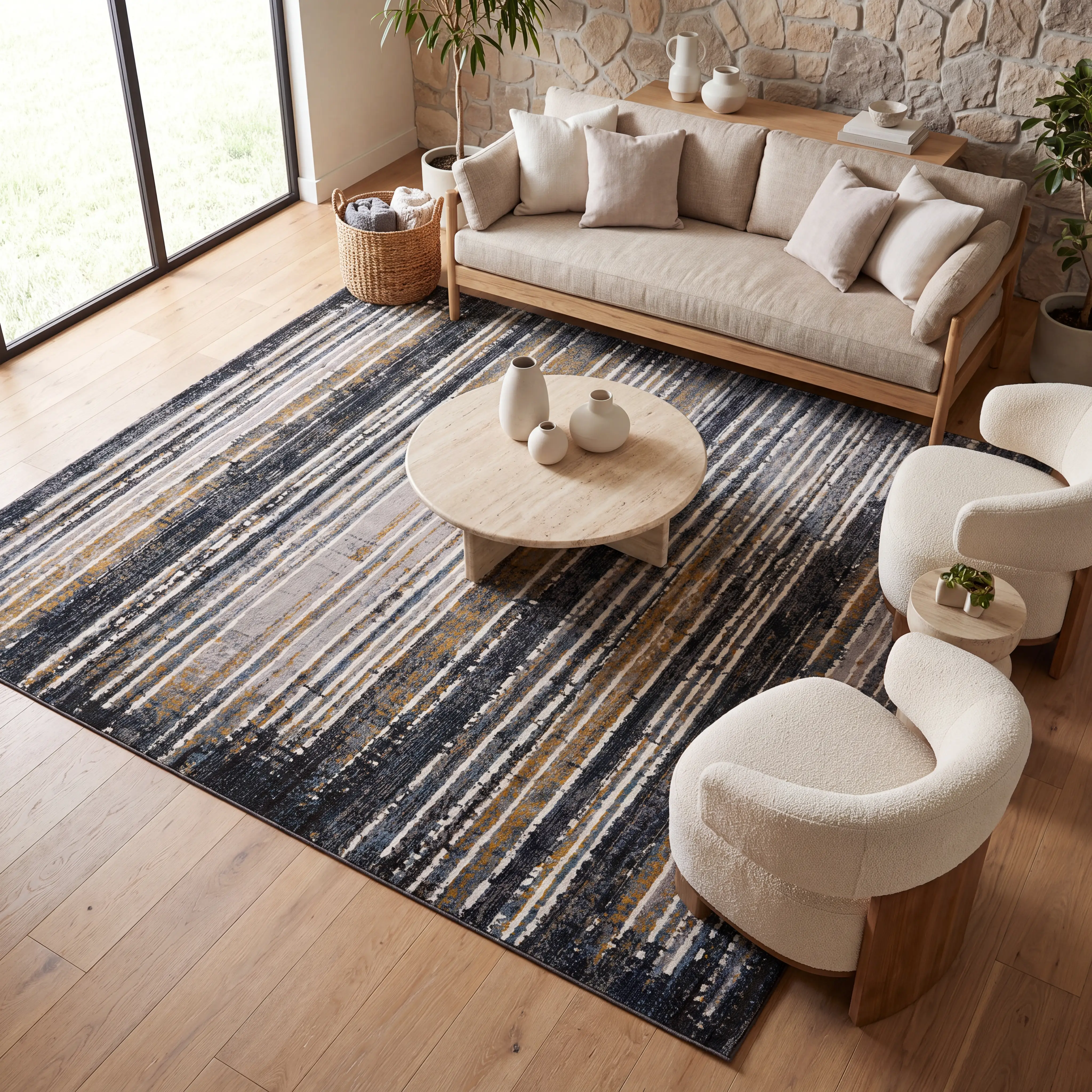 Bacilio 8' x 10' Multi Rug - Thumbnail - Image 3