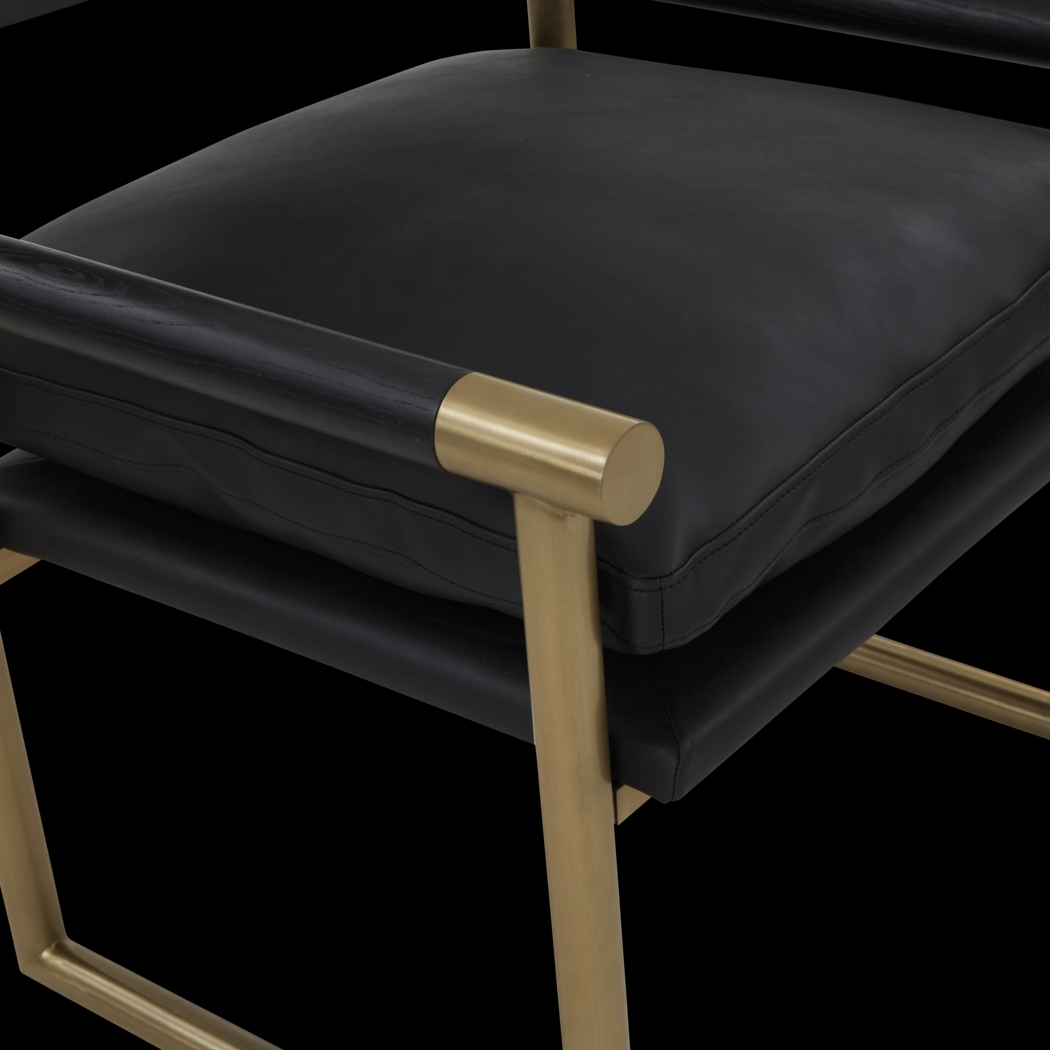 Bacinada Black Accent Chair - Thumbnail - Image 5