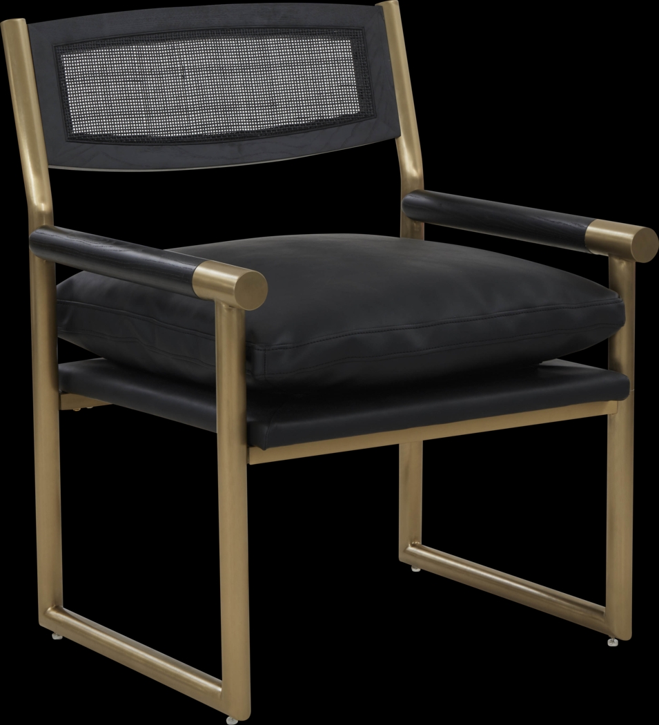 Bacinada Black Accent Chair - Thumbnail - Image 1