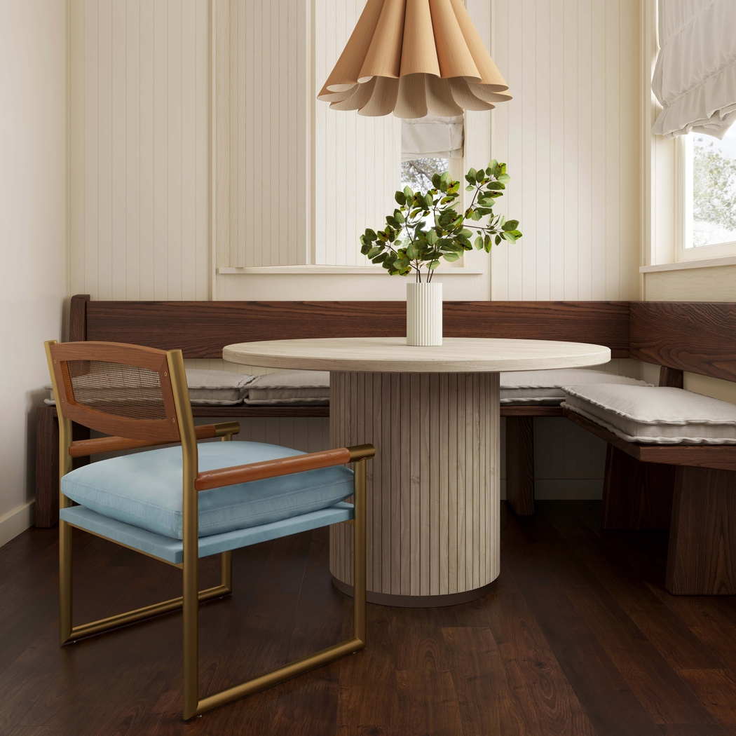 Bacinada Blue Accent Chair - Thumbnail - Image 2