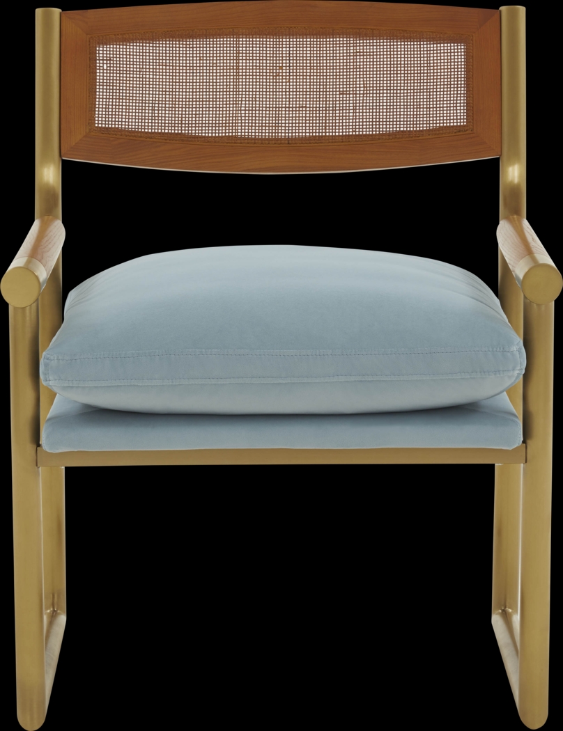 Bacinada Blue Accent Chair - Thumbnail - Image 3