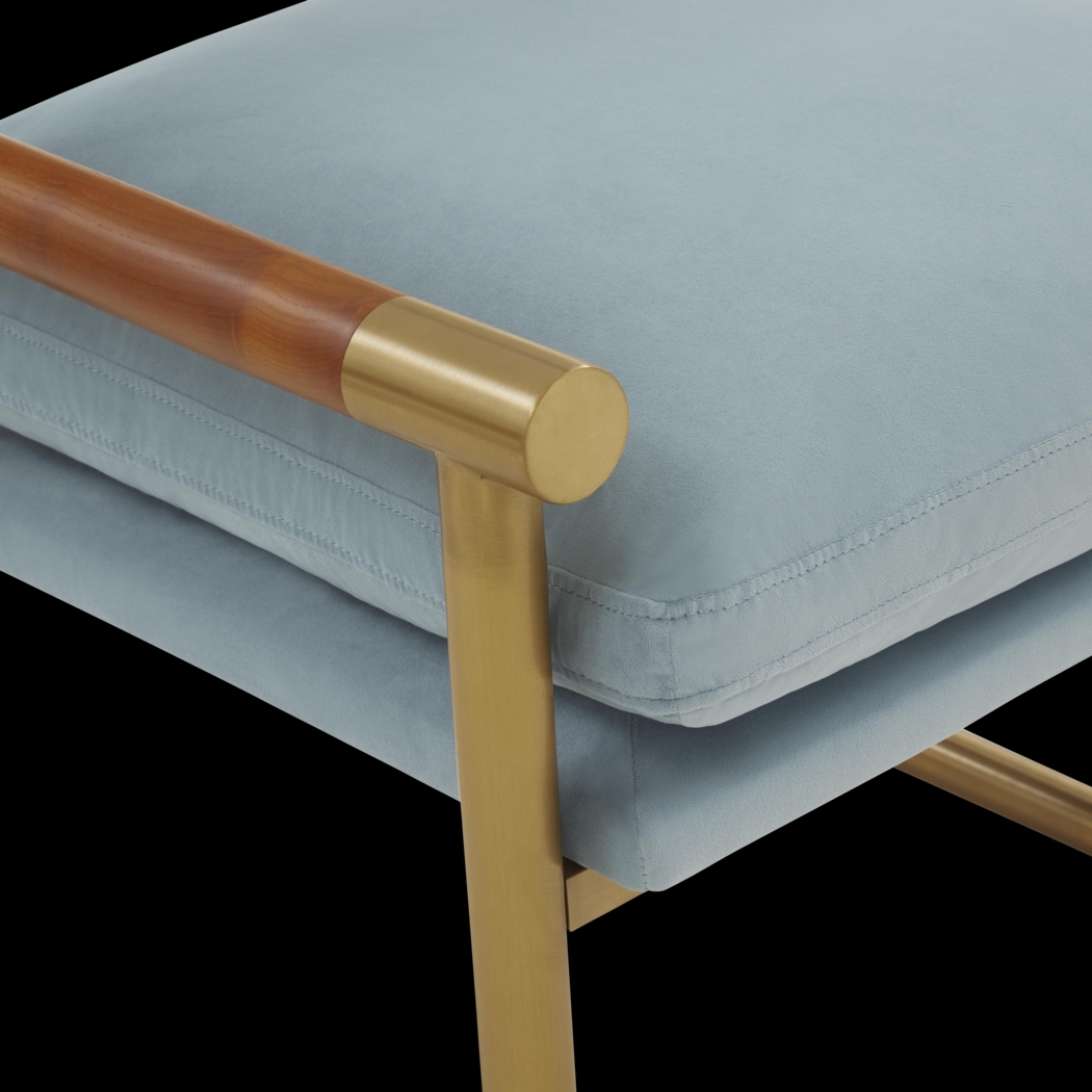 Bacinada Blue Accent Chair - Thumbnail - Image 5