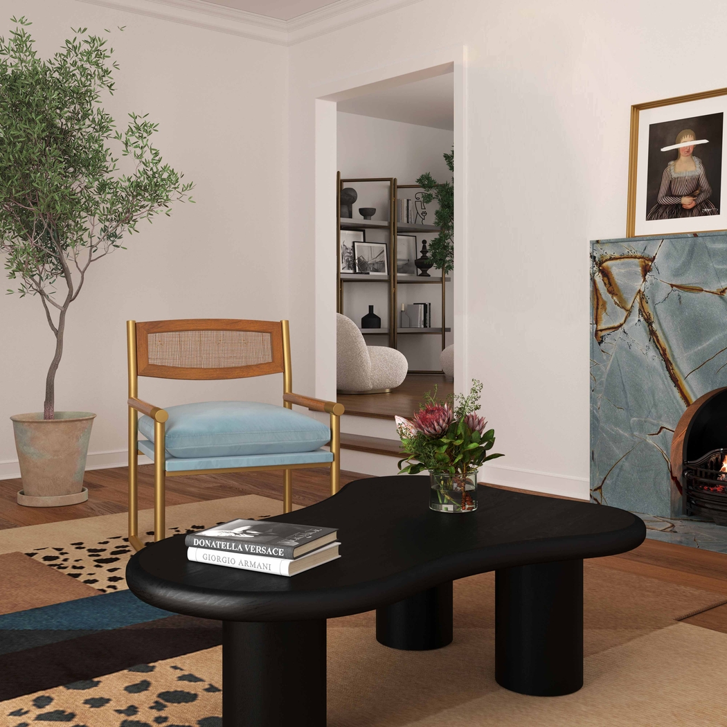 Bacinada Blue Accent Chair - Thumbnail - Image 7