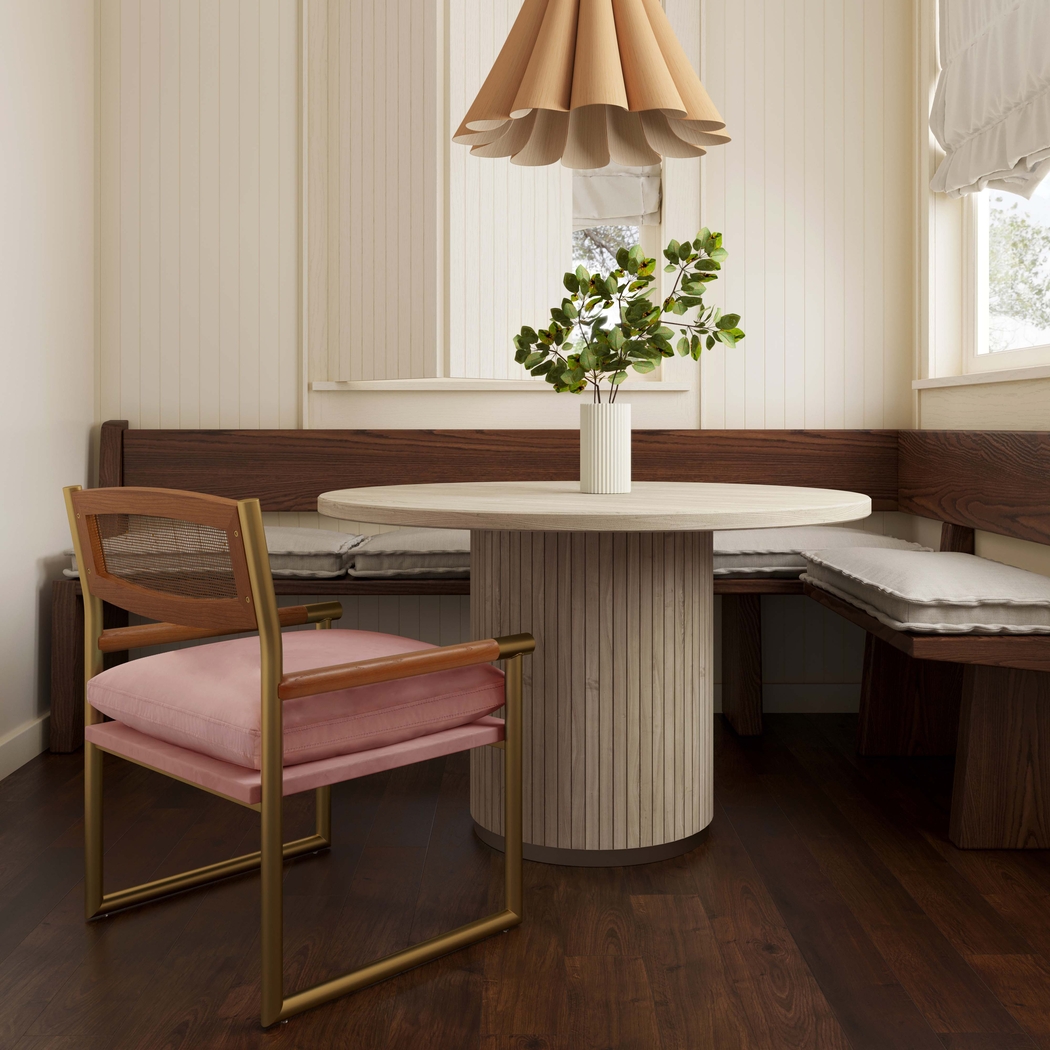 Bacinada Mauve Accent Chair - Thumbnail - Image 2