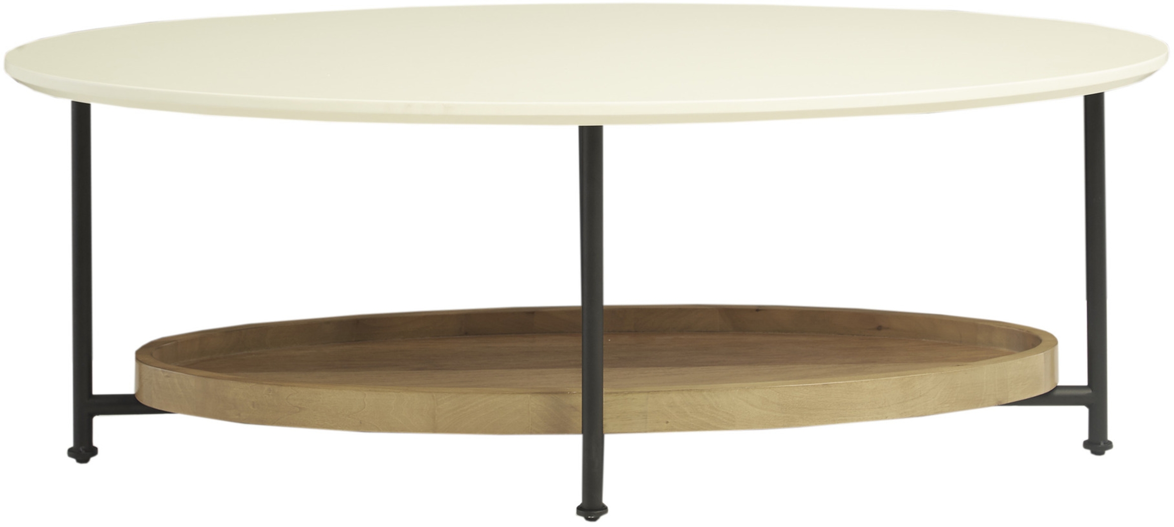Backcove White Cocktail Table - Thumbnail - Image 2