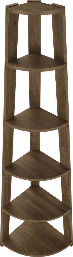 Backstretch Brown Bookcase - Image 6