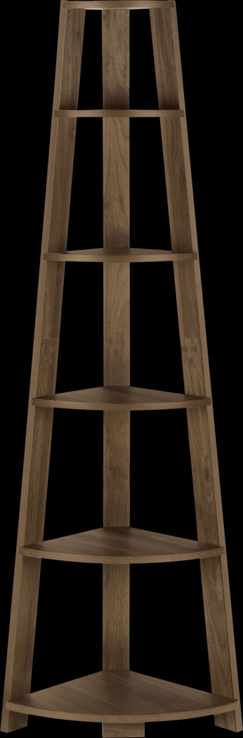 Backstretch Brown Bookcase - Thumbnail - Image 1