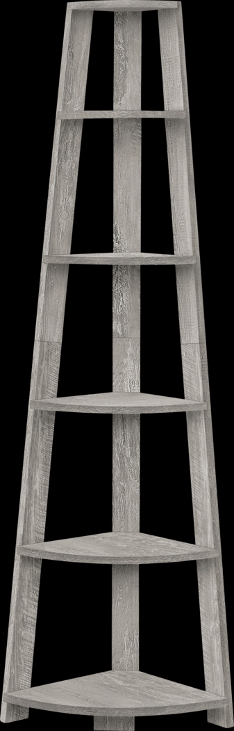 Backstretch Gray Bookcase - Thumbnail - Image 1