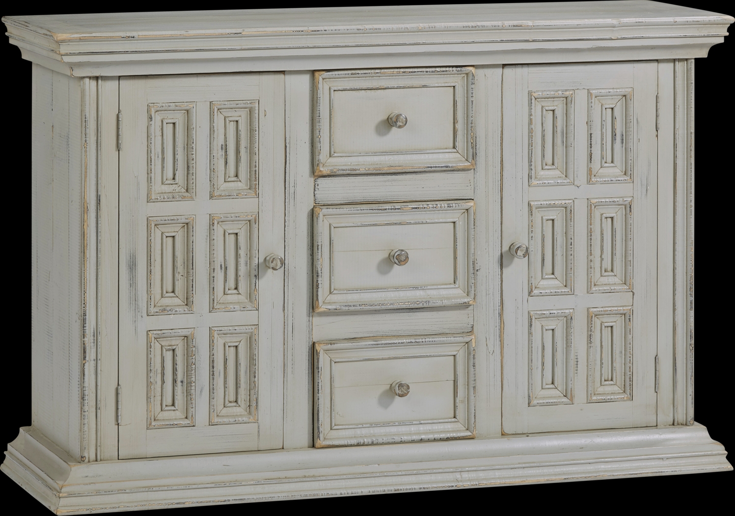 Baconwood Gray Accent Cabinet - Thumbnail - Image 1