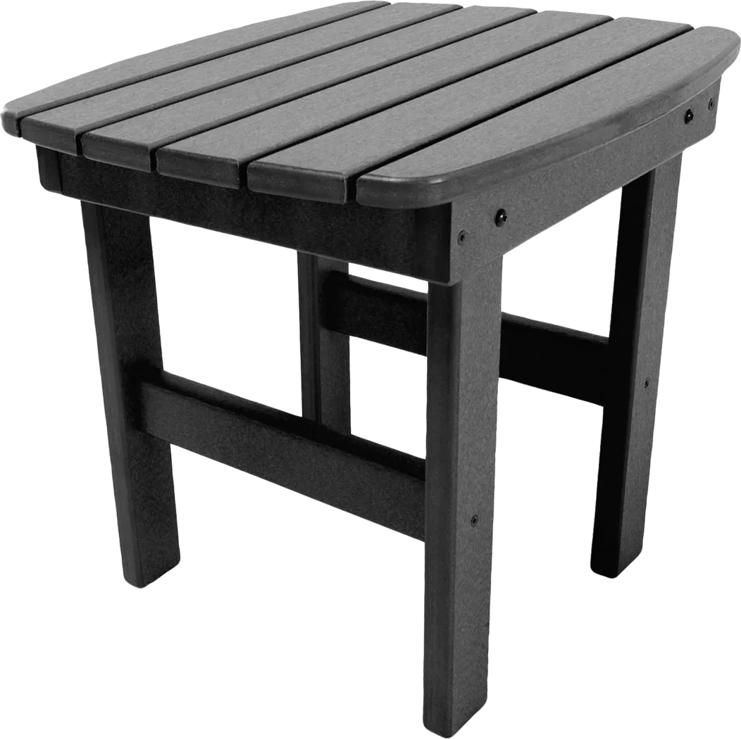 Pawleys Island Bacusi Black Outdoor End Table - Thumbnail - Image 1