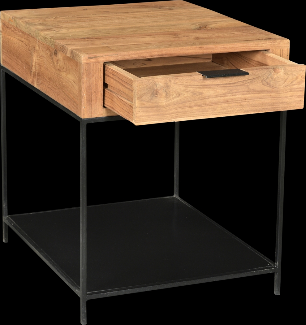 Badami Beige End Table - Thumbnail - Image 3