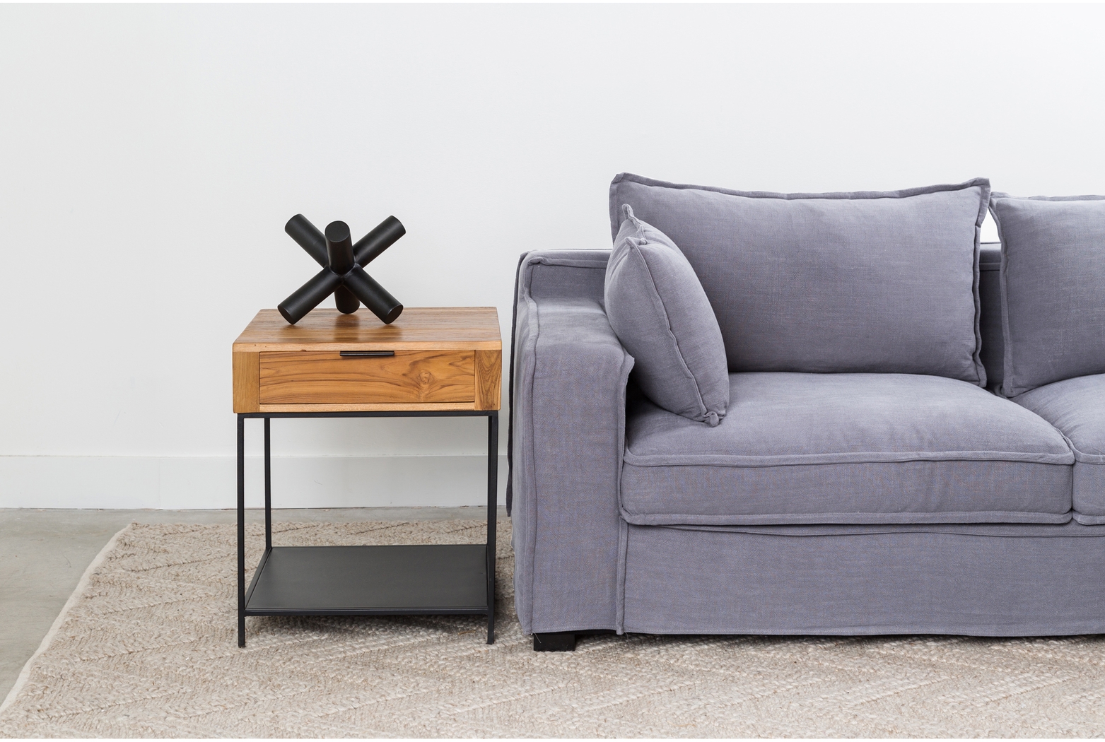 Badami Beige End Table - Thumbnail - Image 5