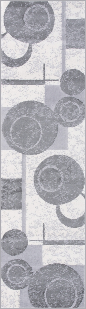 Bade Gray 2' x 7' Runner Rug - Thumbnail - Image 1