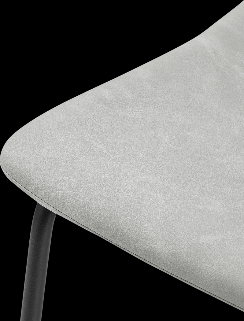 Badenoch Gray Counter Height Stool, Set of 2 - Thumbnail - Image 5