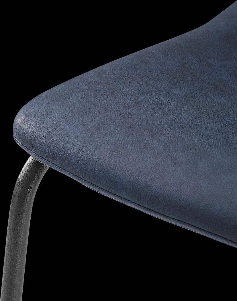 Badenoch Navy Barstool, Set of 2 - Thumbnail - Image 3