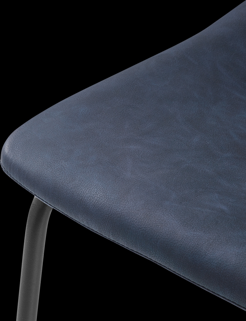 Badenoch Navy Counter Height Stool, Set of 2 - Thumbnail - Image 5