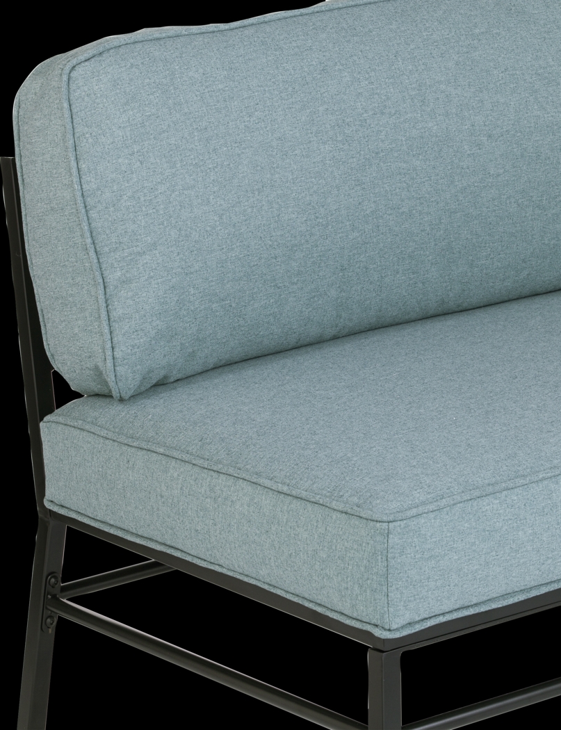 Badham Blue Accent Chair - Thumbnail - Image 3