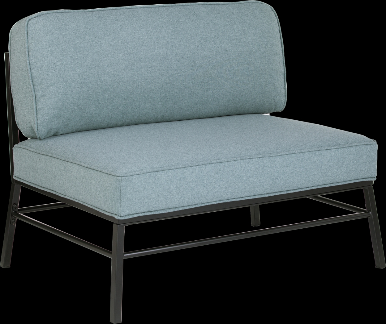 Badham Blue Accent Chair - Thumbnail - Image 1