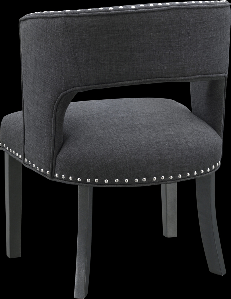 Badley Black Accent Chair - Thumbnail - Image 3