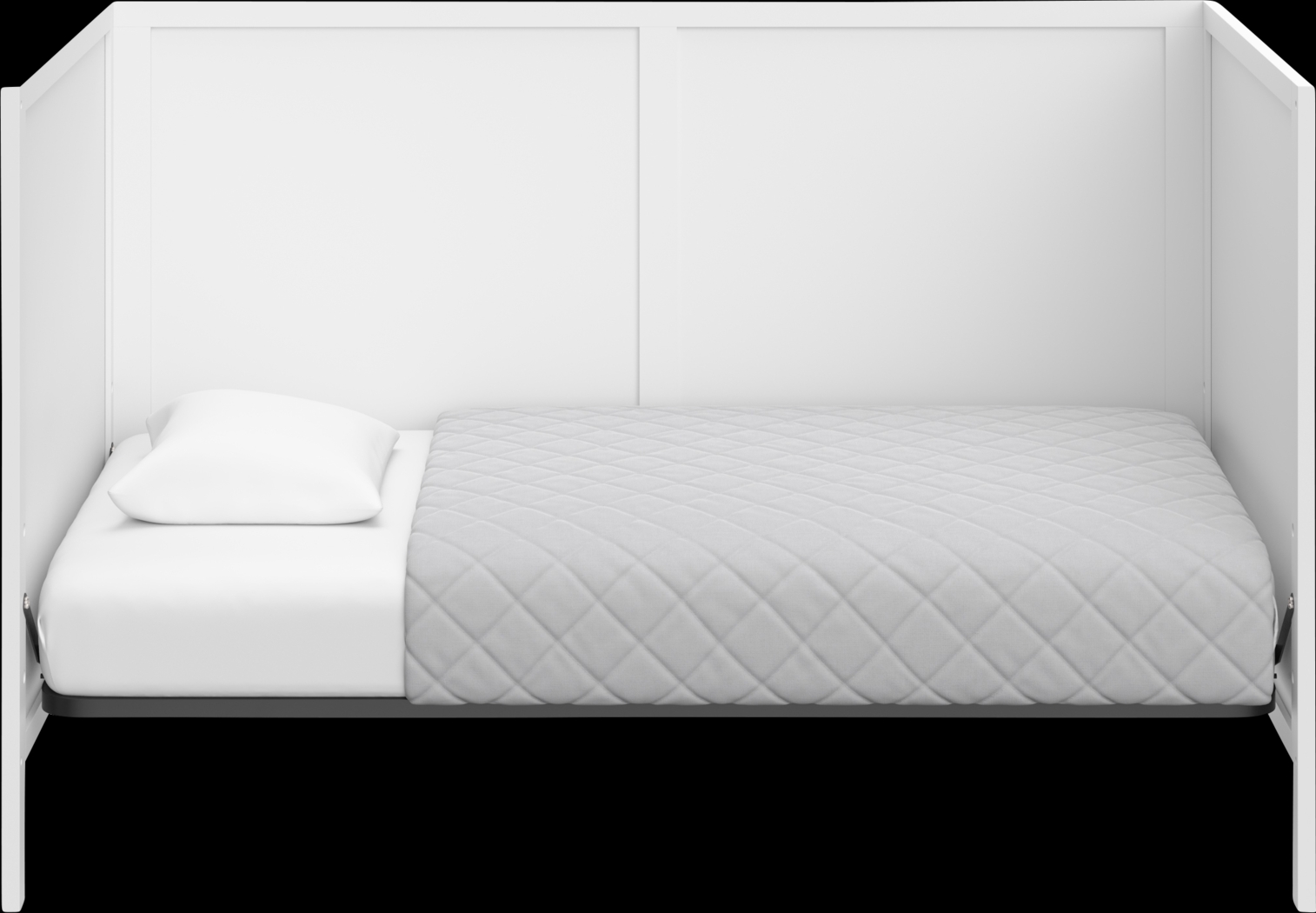 Baeleigh White Convertible Crib - Thumbnail - Image 4