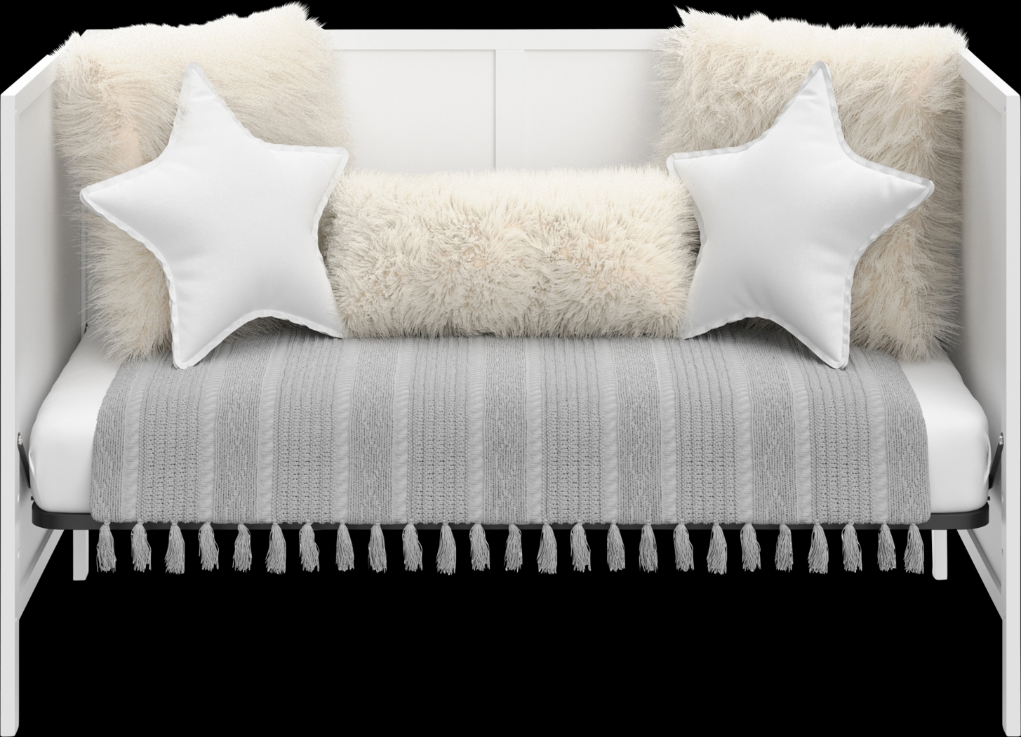 Baeleigh White Convertible Crib - Thumbnail - Image 5