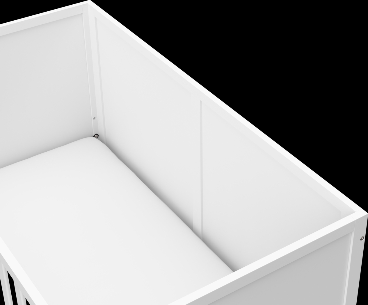 Baeleigh White Convertible Crib - Thumbnail - Image 6