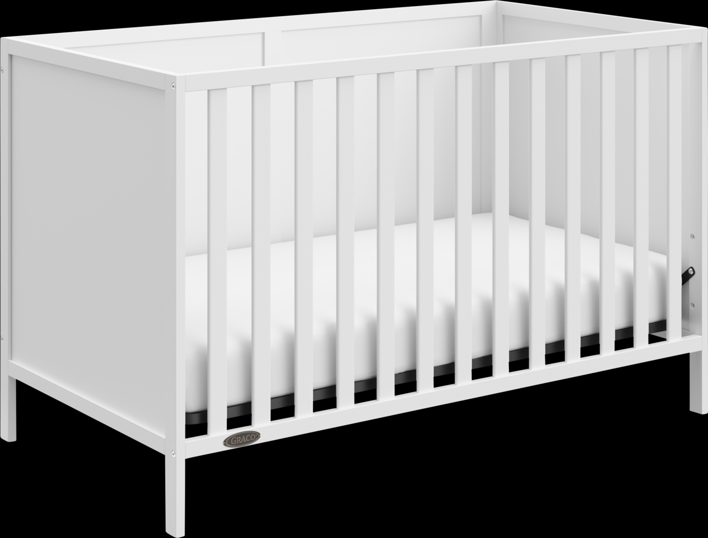 Baeleigh White Convertible Crib - Thumbnail - Image 1
