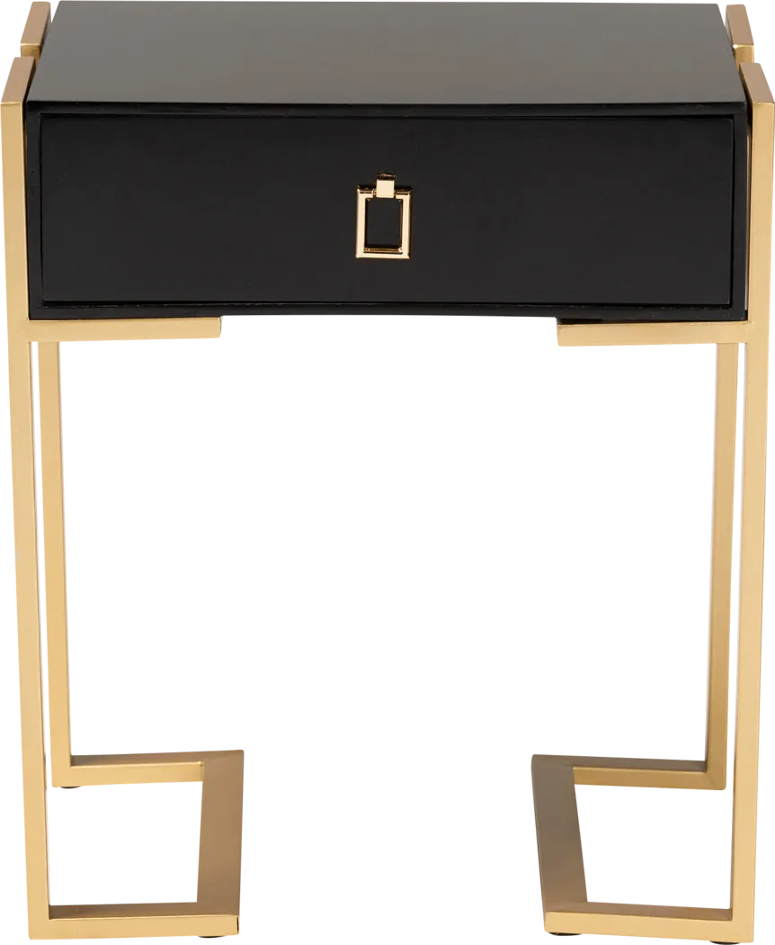 Baeten Black End Table - Thumbnail - Image 5