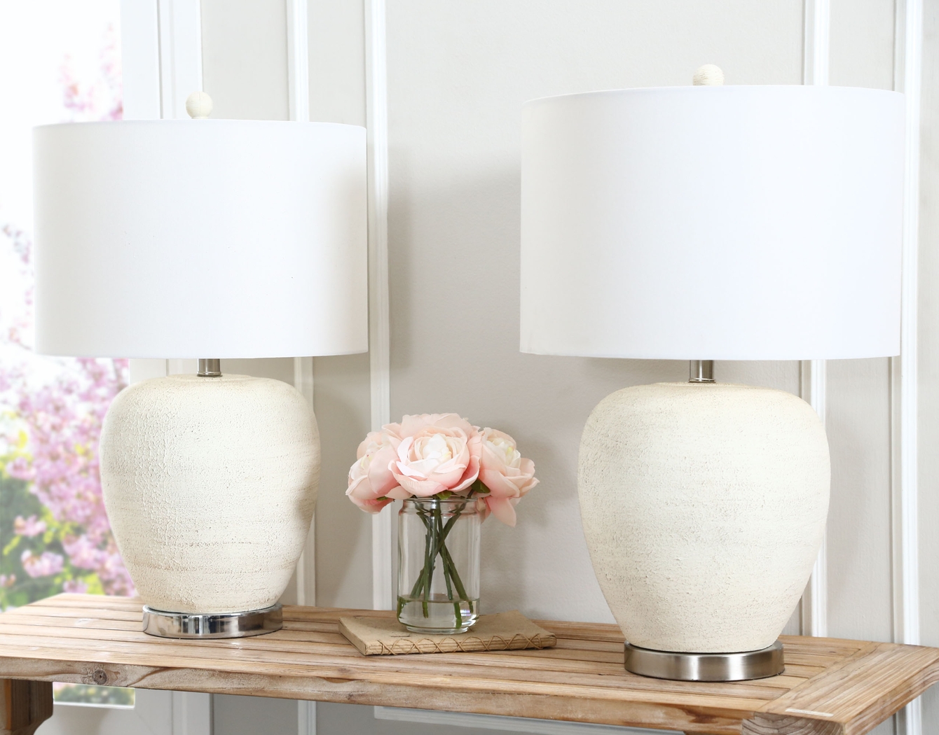 Baez Beige Lamp - Thumbnail - Image 2