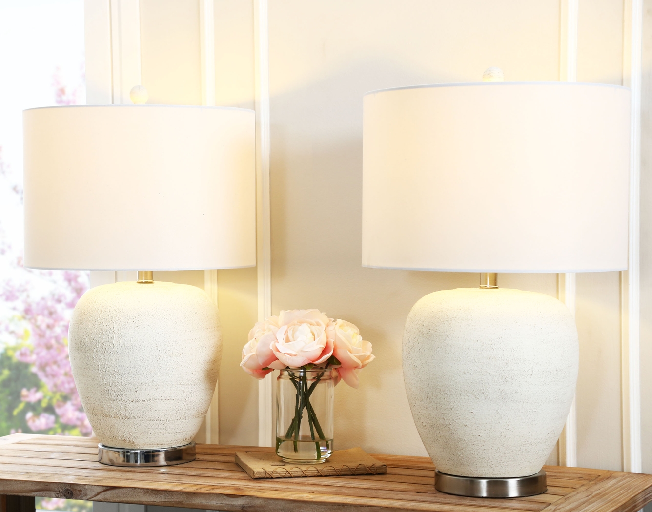 Baez Beige Lamp - Thumbnail - Image 3