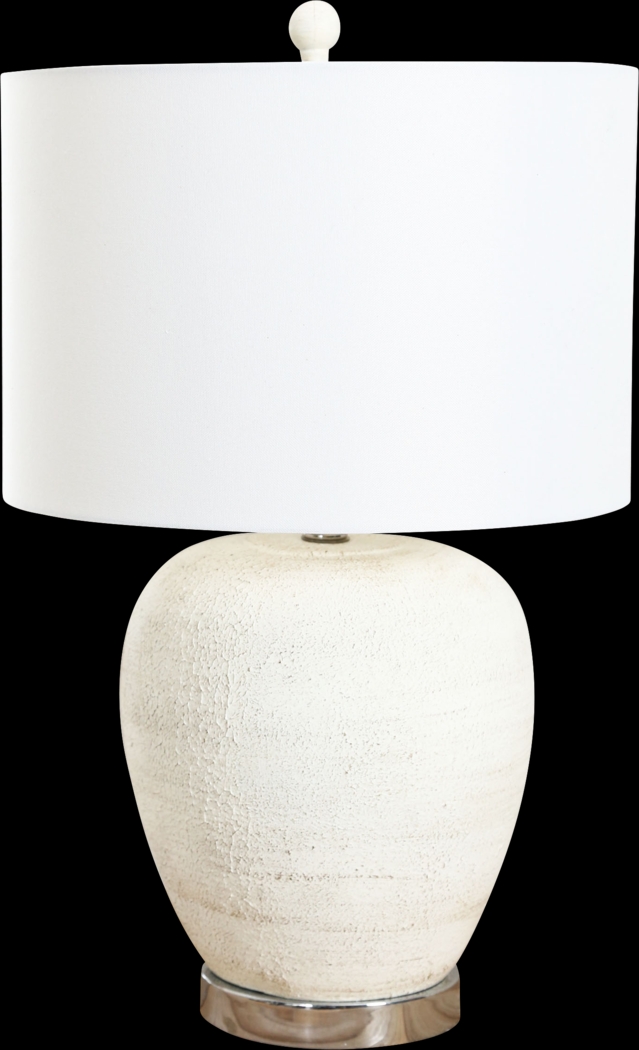 Baez Beige Lamp - Thumbnail - Image 1