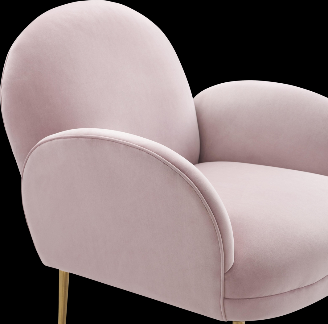 Baffi Blush Accent Chair - Thumbnail - Image 4