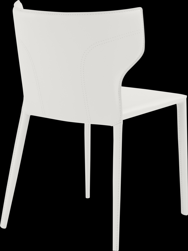 Baggaley White Dining Chair, Set of 2 - Thumbnail - Image 6