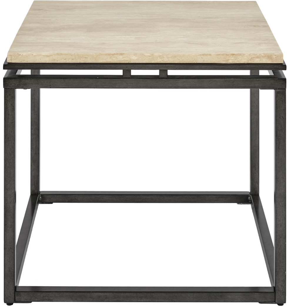 Baggett Cream End Table - Thumbnail - Image 2