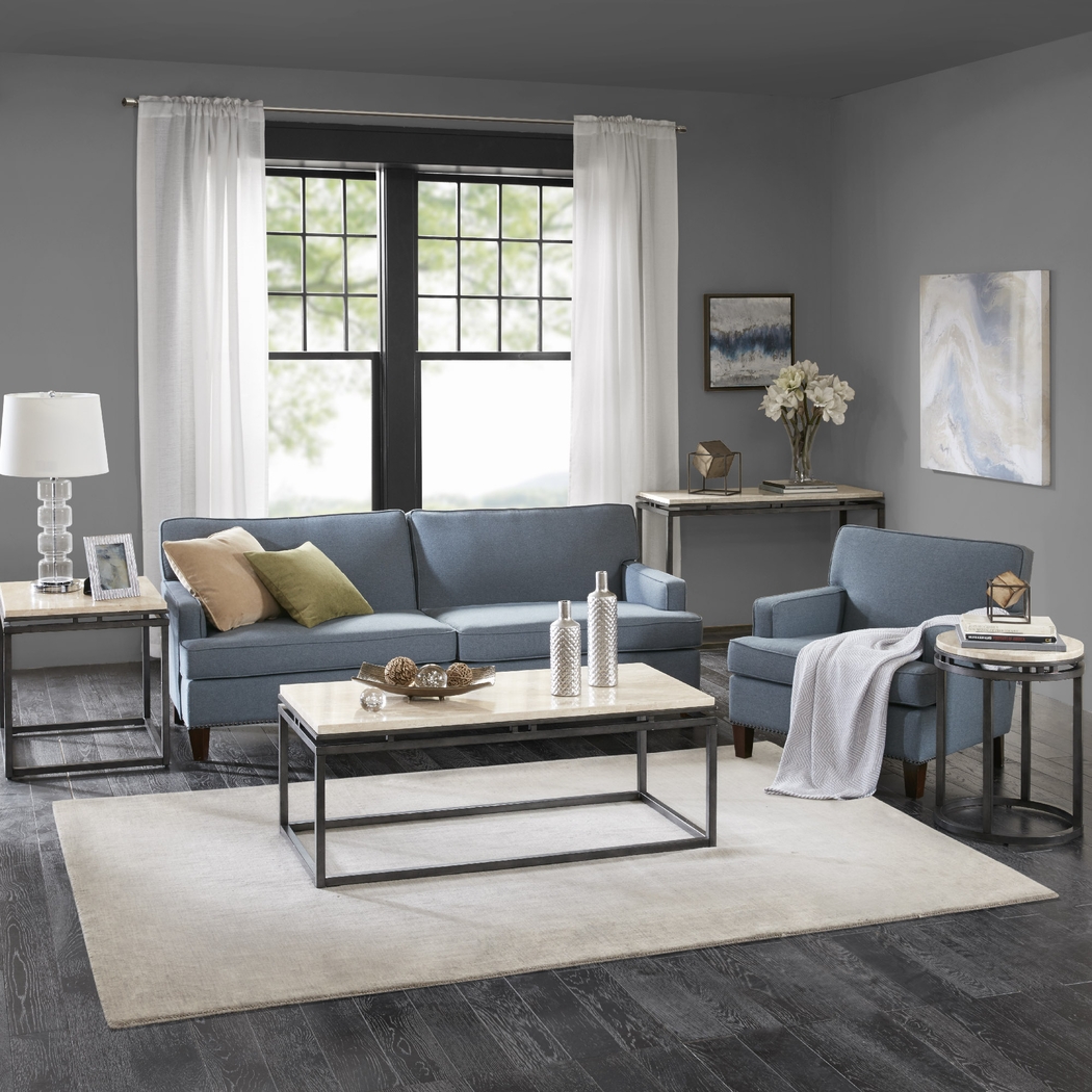 Baggett Cream End Table - Thumbnail - Image 5