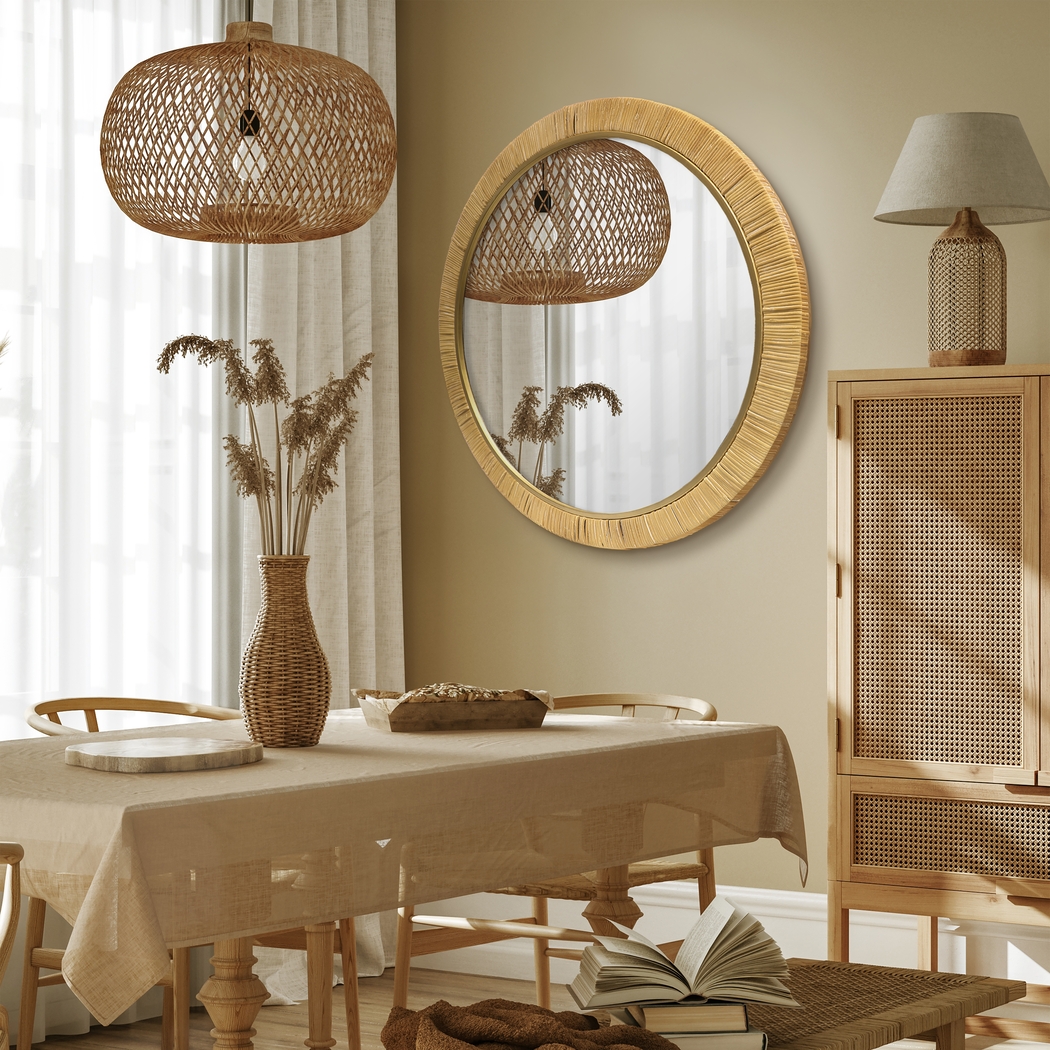 Bagh I Natural Mirror - Thumbnail - Image 2