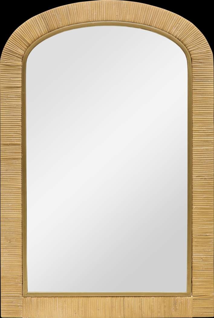 Bagh II Natural Mirror - Thumbnail - Image 1