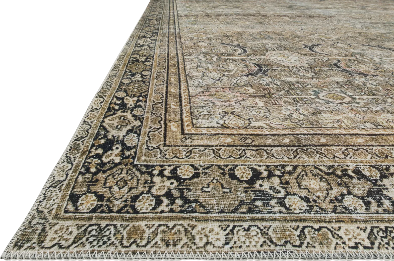 Bagira Green 5' x 7'6 Rug - Thumbnail - Image 8