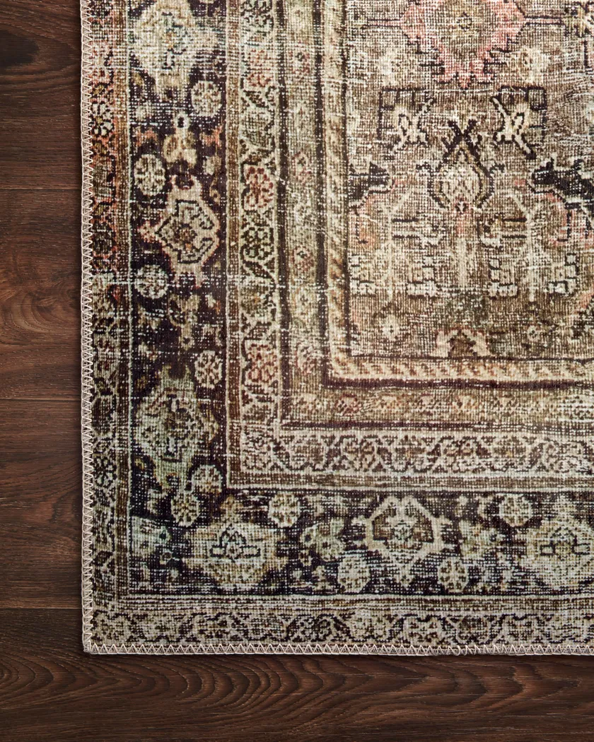 Bagira Green 5' x 7'6 Rug - Thumbnail - Image 9
