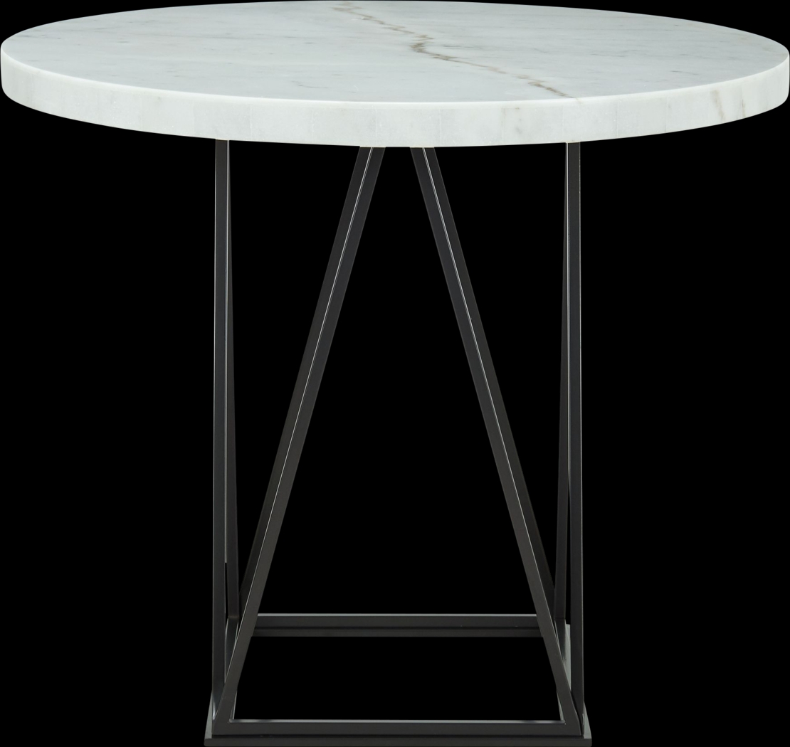 Bahan White Counter Height Table - Thumbnail - Image 3