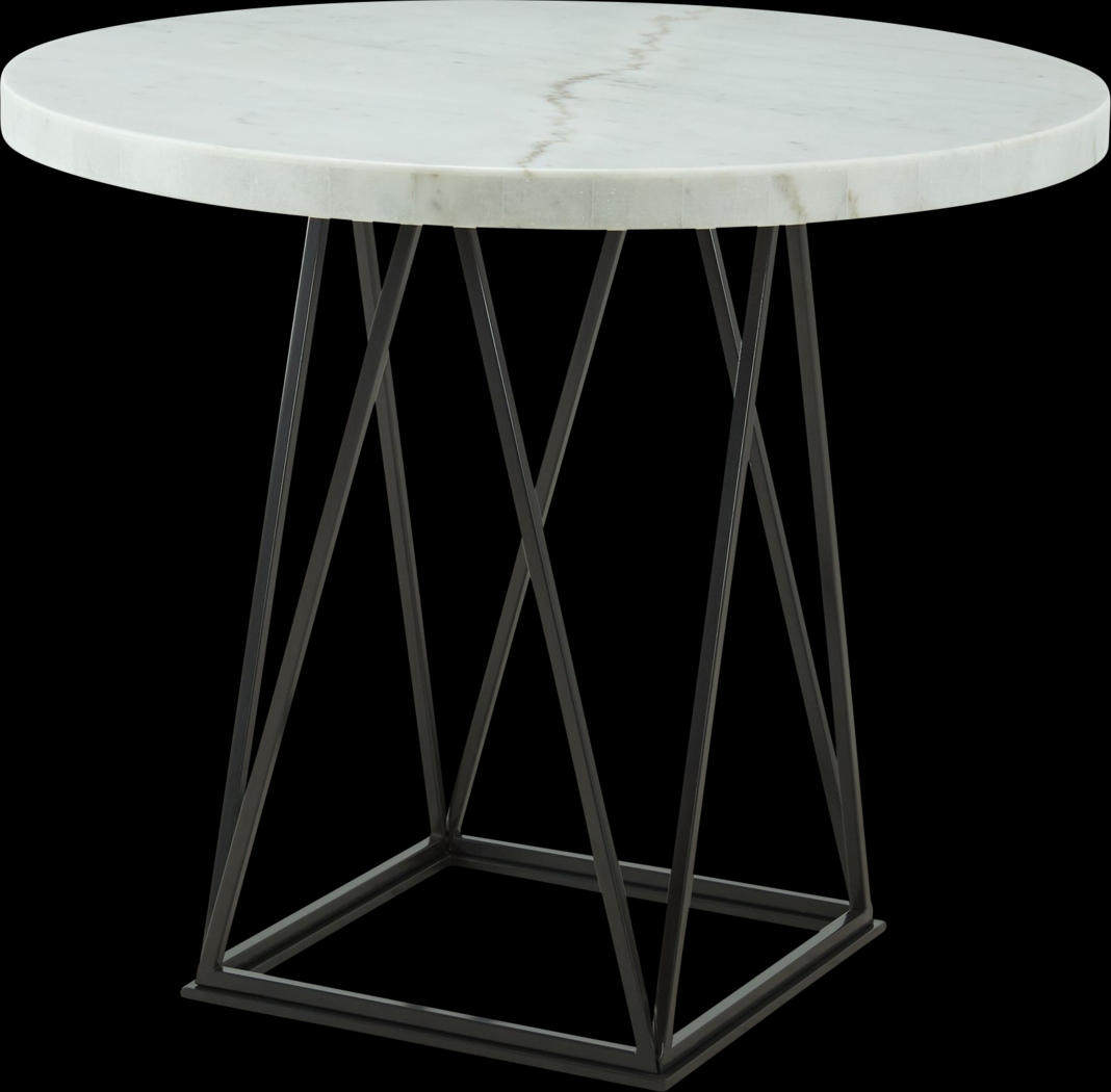 Bahan White Counter Height Table - Thumbnail - Image 1
