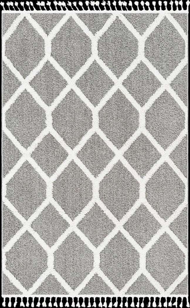 Bahari Gray 10' x 14'1 Rug - Thumbnail - Image 1