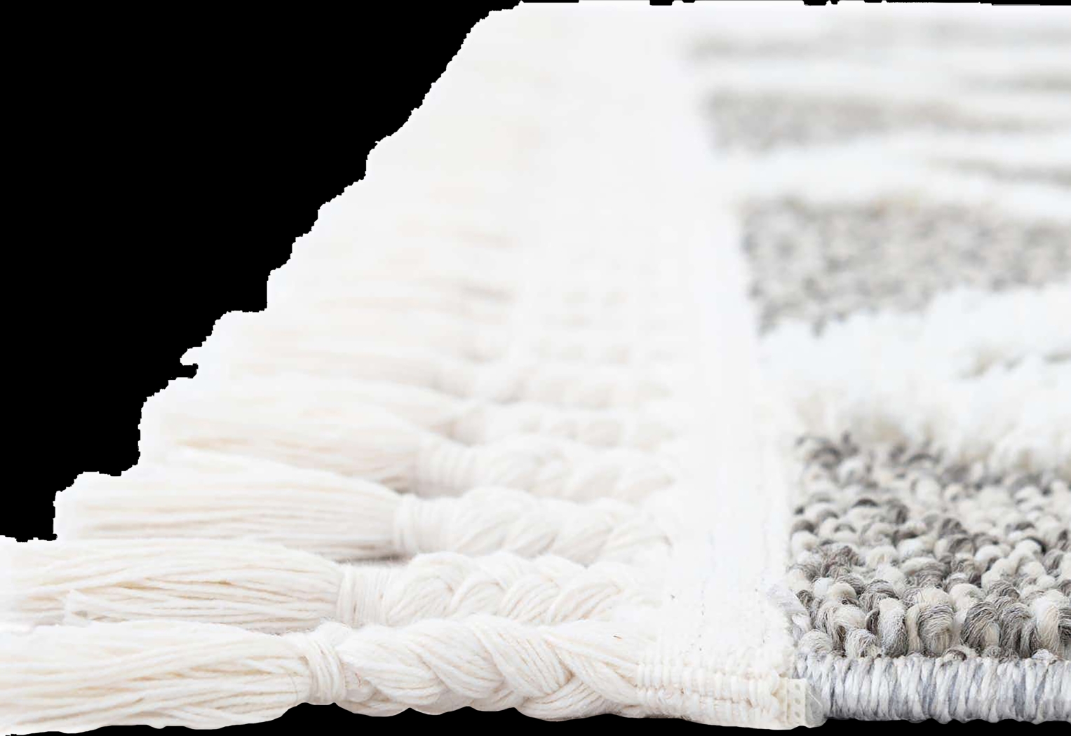 Bahari Gray 5'3 x 8' Rug - Thumbnail - Image 9