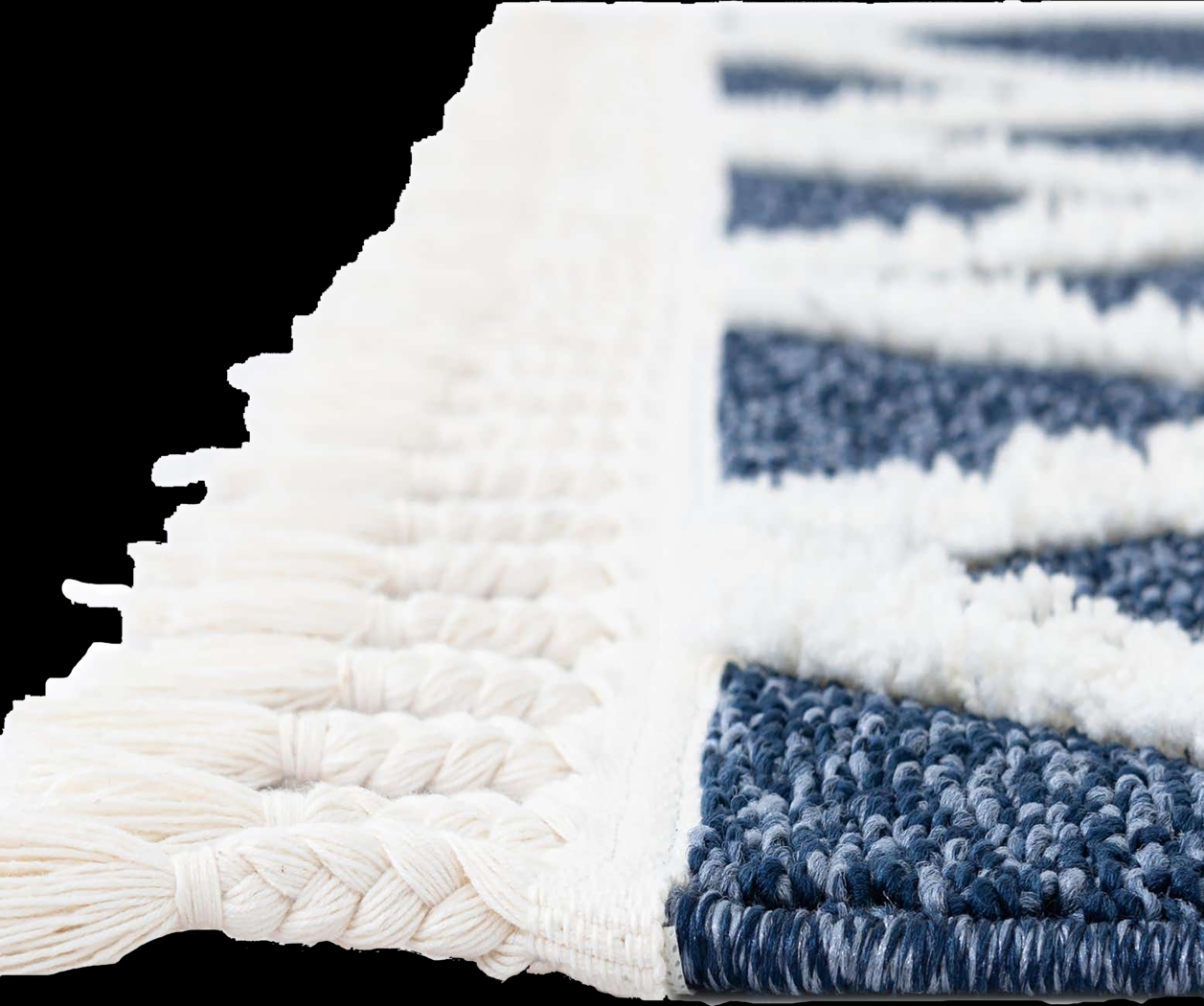 Bahari Navy 7'10 x 10' Rug - Thumbnail - Image 9