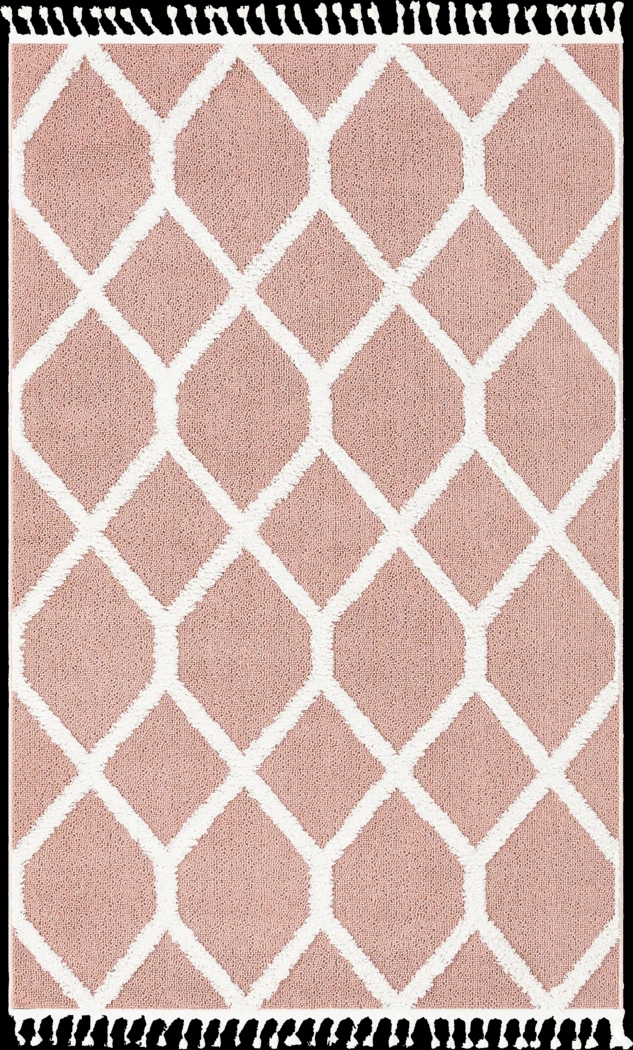 Bahari Pink 10' x 14'1 Rug - Thumbnail - Image 1