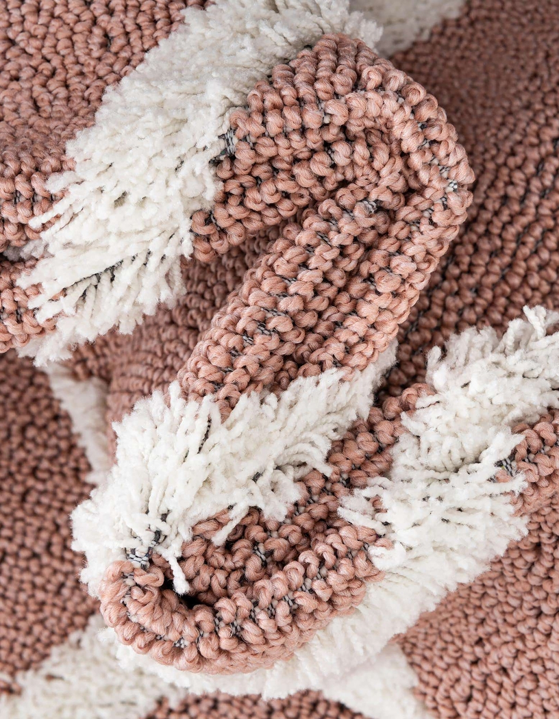 Bahari Pink 5'3 x 8' Rug - Thumbnail - Image 8