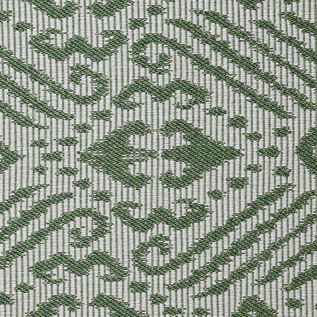 Bahart Green 5'3 x 7'3 Indoor/Outdoor Rug - Thumbnail - Image 8